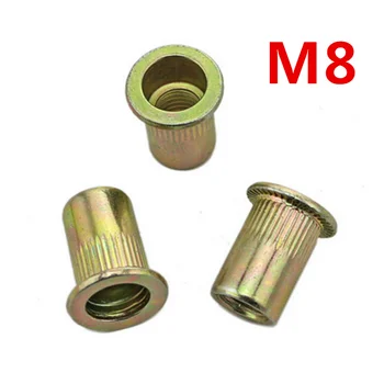 Free shipping 50 pieces Flat Head Metric Steel M8 Blind Insert Rivet Nut Rivnut Freeship
Free shipping 50 pieces Flat Head Metric Steel M8 Blind Insert Rivet Nut Rivnut Freeship