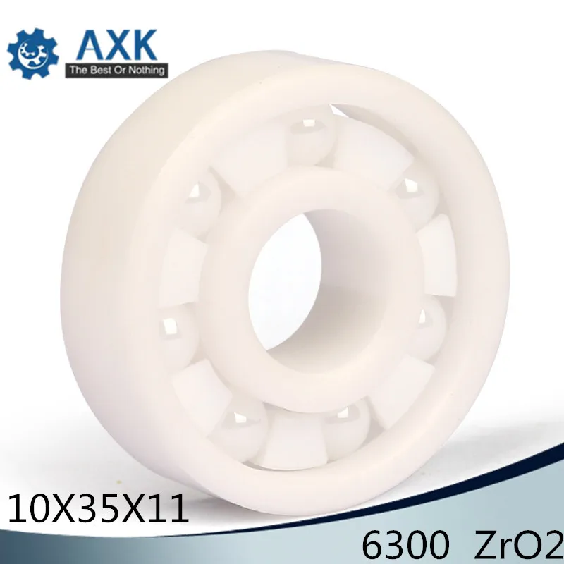 6300 Full Ceramic Bearing ( 1 PC ) 10*35*11 mm ZrO2 Material 6300CE All Zirconia Ceramic Ball Bearings
6300 Full Ceramic Bearing ( 1 PC ) 10*35*11 mm ZrO2 Material 6300CE All Zirconia Ceramic Ball Bearings