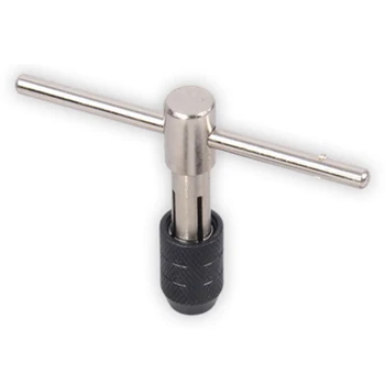 New Arrival New T Type Machine Hand Tap Wrench Screw Thread Taps Reamer M3-M6(1/8"-1/4") Screw Tap Holder Hand Tool
New Arrival New T Type Machine Hand Tap Wrench Screw Thread Taps Reamer M3-M6(1/8"-1/4") Screw Tap Holder Hand Tool