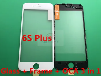 50pcs/lot AAA+ 3 in 1 front cold pressed outer glass Middle Bezel frame assembled + OCA film for iPhone 6S Plus 5.5' Replacement
50pcs/lot AAA+ 3 in 1 front cold pressed outer glass Middle Bezel frame assembled + OCA film for iPhone 6S Plus 5.5' Replacement