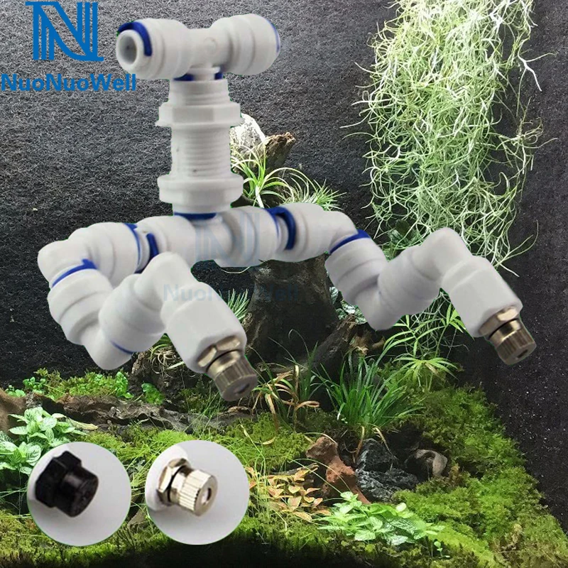 NuoNuoWell Reptiles Tank Sprinkler Rainforest Aquarium Mist Nozzle 360 Adjustable Aquatic Pet Cooling System For 1/4'' Pipe Tube
NuoNuoWell Reptiles Tank Sprinkler Rainforest Aquarium Mist Nozzle 360 Adjustable Aquatic Pet Cooling System For 1/4'' Pipe Tube