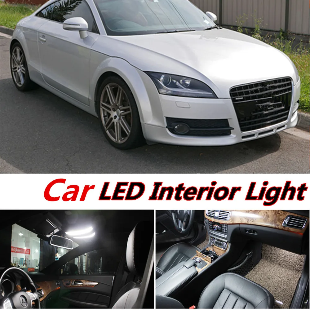 Tcart 5pcs free shipping Error Free Auto LED Bulbs Car Interior Lights Kit White Lamps For Audi TT mk2 8J accessories 2006-2014
Tcart 5pcs free shipping Error Free Auto LED Bulbs Car Interior Lights Kit White Lamps For Audi TT mk2 8J accessories 2006-2014