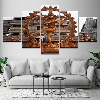 Wall Art Pictures Canvas Poster Modular Framework 5 Panel Buddha Statue Buddhism Art Landscape Home Decor HD Printed Painting
Wall Art Pictures Canvas Poster Modular Framework 5 Panel Buddha Statue Buddhism Art Landscape Home Decor HD Printed Painting