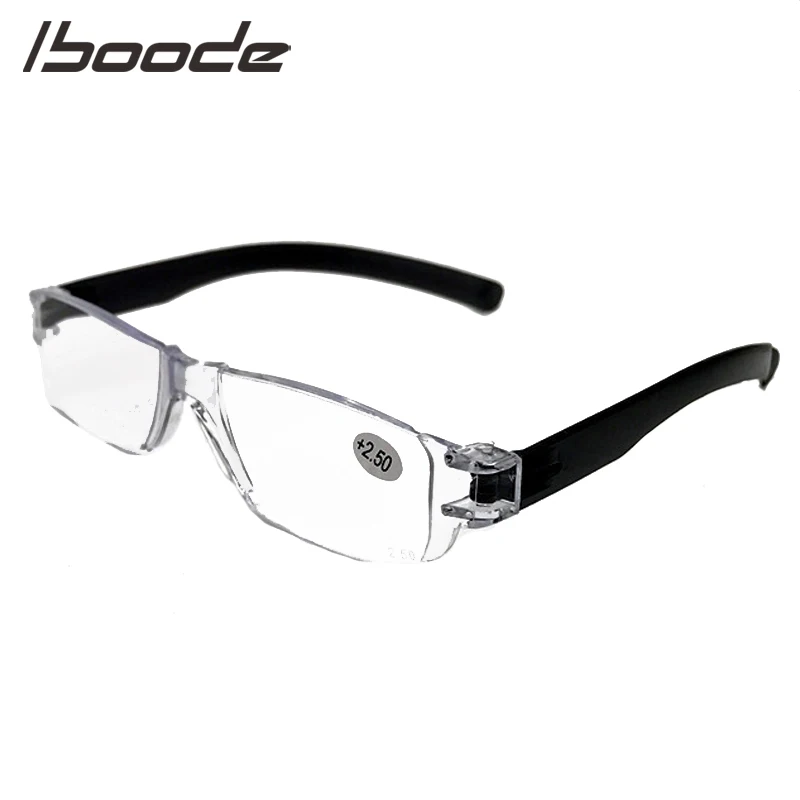 IBOODE Square Frameless Reading Glasses Women Men Rimless Presbyopic Eyeglasses Female Male Hyperopia Eyewear Optics Spectacles
IBOODE Square Frameless Reading Glasses Women Men Rimless Presbyopic Eyeglasses Female Male Hyperopia Eyewear Optics Spectacles