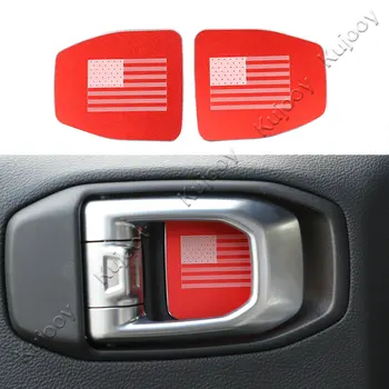 Red/ Silver Inner Door Handle Bowl Cover Sticker Decor Frame Trim For Jeep Wrangler JL 2018+ 2-Door ABS Car Styling Accessories
Red/ Silver Inner Door Handle Bowl Cover Sticker Decor Frame Trim For Jeep Wrangler JL 2018+ 2-Door ABS Car Styling Accessories