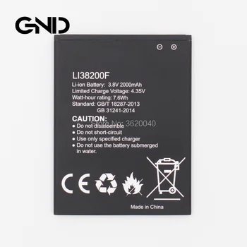 GND 2000mAh/7.6Wh 3.8V LI38200F replacement Battery For Hisense LI38200F batteria high capacity Li-ion Polymer batterie
GND 2000mAh/7.6Wh 3.8V LI38200F replacement Battery For Hisense LI38200F batteria high capacity Li-ion Polymer batterie
