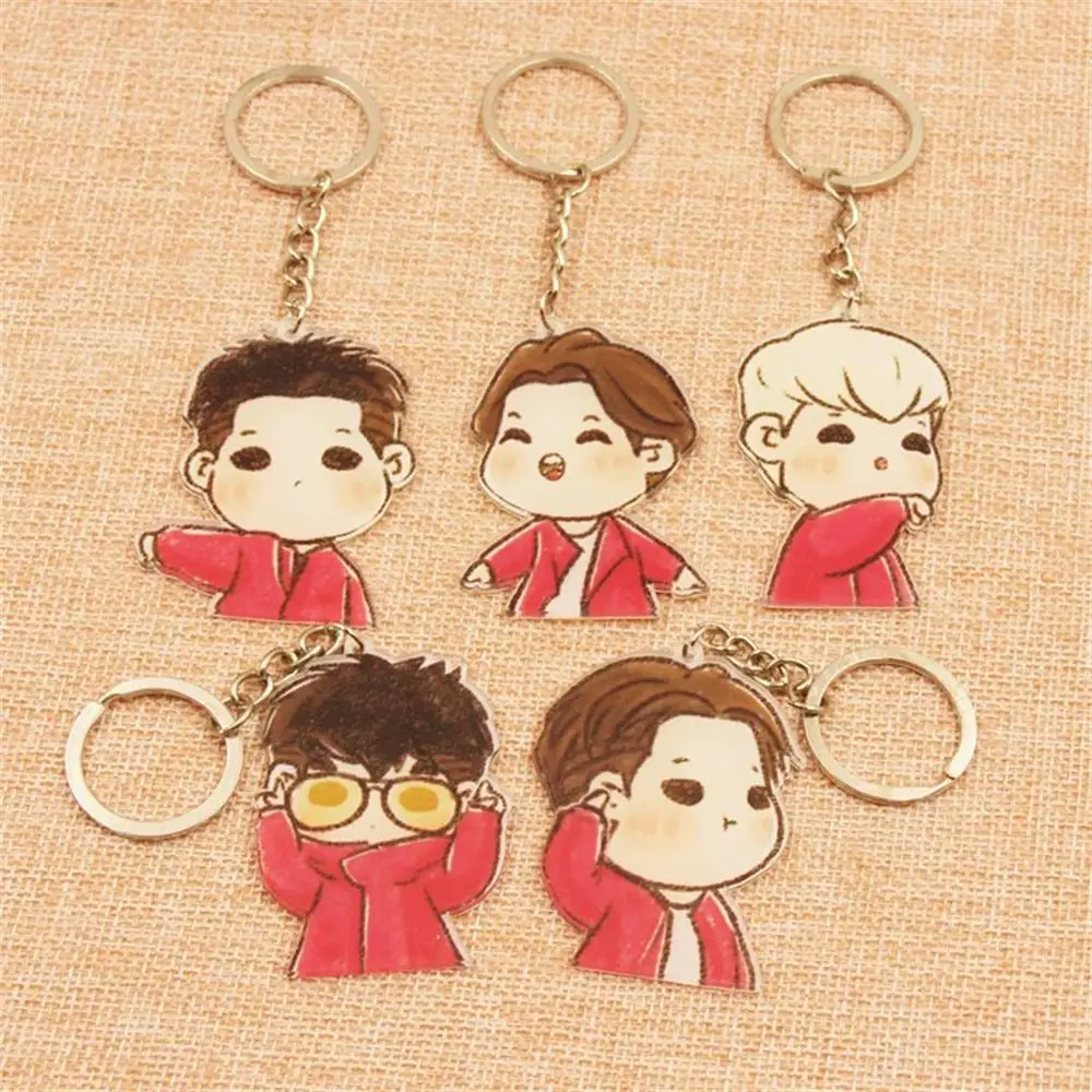 Kpop BIGBANG Cartoon Acrylic Key Chain G-Dragon Taeyang T.O.P Cute Key Ring Keychain Pendant
Kpop BIGBANG Cartoon Acrylic Key Chain G-Dragon Taeyang T.O.P Cute Key Ring Keychain Pendant