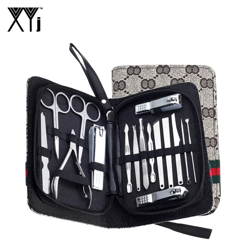 XYj 16 in 1 Manicure Set Manicure Tools Nail Clippers Kit with Catcher Nail Art Tool Nail File Nail Care Face Care with Case
XYj 16 in 1 Manicure Set Manicure Tools Nail Clippers Kit with Catcher Nail Art Tool Nail File Nail Care Face Care with Case