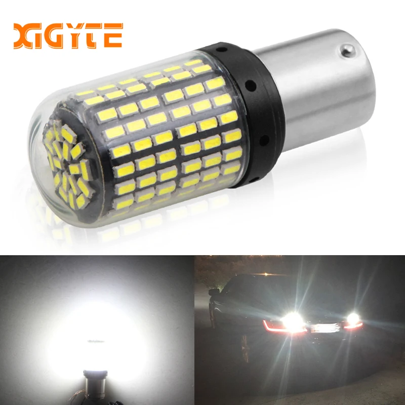 1pcs BA15S 1500 Lumens Extremely Bright 144 Chipsets 1156 1141 1073 7506 LED Bulbs with Projector For Backup Reverse Light White
1pcs BA15S 1500 Lumens Extremely Bright 144 Chipsets 1156 1141 1073 7506 LED Bulbs with Projector For Backup Reverse Light White