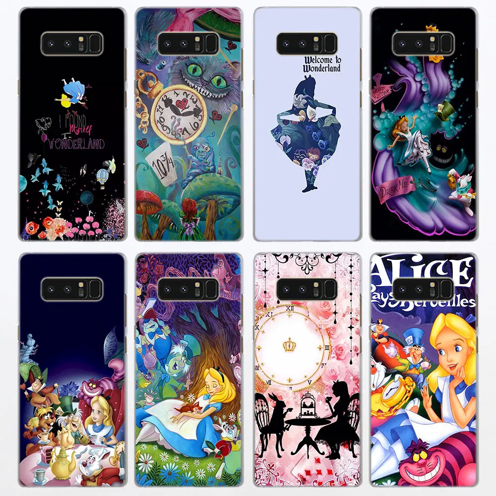 Alice In Wonderland Pattern Transparent frame hard Case Cover for Samsung Galaxy Note 9 8 Note 5 S6 S7 Edge S8 S9 Plus
Alice In Wonderland Pattern Transparent frame hard Case Cover for Samsung Galaxy Note 9 8 Note 5 S6 S7 Edge S8 S9 Plus