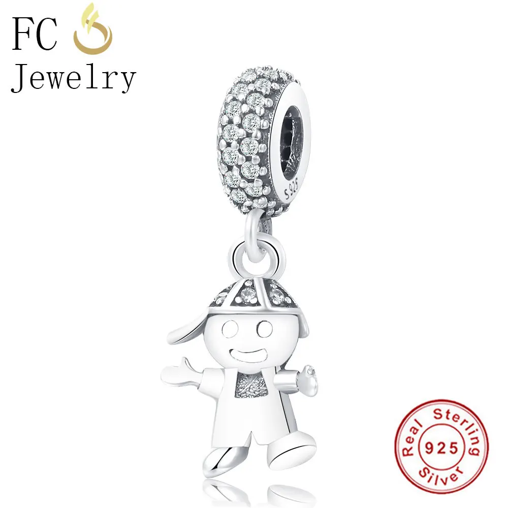FC Jewelry Fit Original Pandora Charm Bracelet 925 Sterling Silver Happy Boy Pendant Charm Bead DIY Making Gift Women Berloque
FC Jewelry Fit Original Pandora Charm Bracelet 925 Sterling Silver Happy Boy Pendant Charm Bead DIY Making Gift Women Berloque