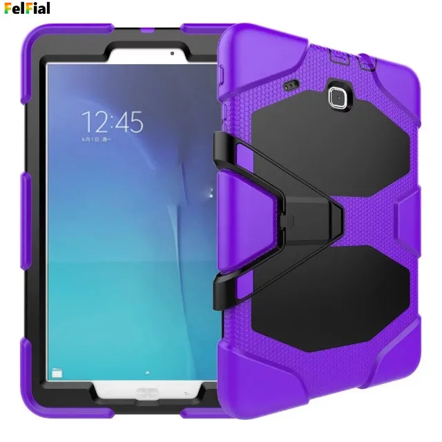 Felfial For Samsung Tab E T560 Case Shockproof Protective Shell Stand Tablet Cover | Компьютеры и офис