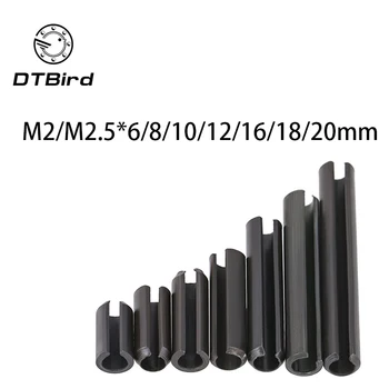 25pcs/Lot M2X6mm-20mm M2.5X6mm-20mm GB879 Steel Split Spring Dowel Tension Roll Pin Resilient Cylindrical Cotter Size M2 M2.5
25pcs/Lot M2X6mm-20mm M2.5X6mm-20mm GB879 Steel Split Spring Dowel Tension Roll Pin Resilient Cylindrical Cotter Size M2 M2.5