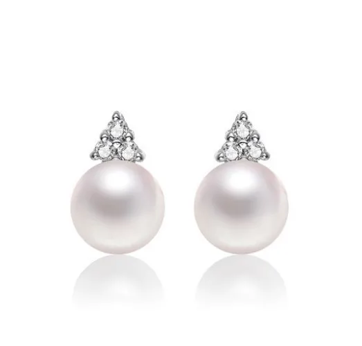 8-9mm Size Real Freshwater Pearl Earrings Stud Earrings Exquisite Jewelry for Charm Lady Women Gift
8-9mm Size Real Freshwater Pearl Earrings Stud Earrings Exquisite Jewelry for Charm Lady Women Gift