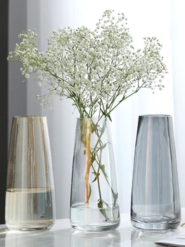 Nordic Glass Vase Simple Transparent Multicolor Water Culture Vase Flowers Inserted Desktop Ornaments Home Decoration
Nordic Glass Vase Simple Transparent Multicolor Water Culture Vase Flowers Inserted Desktop Ornaments Home Decoration