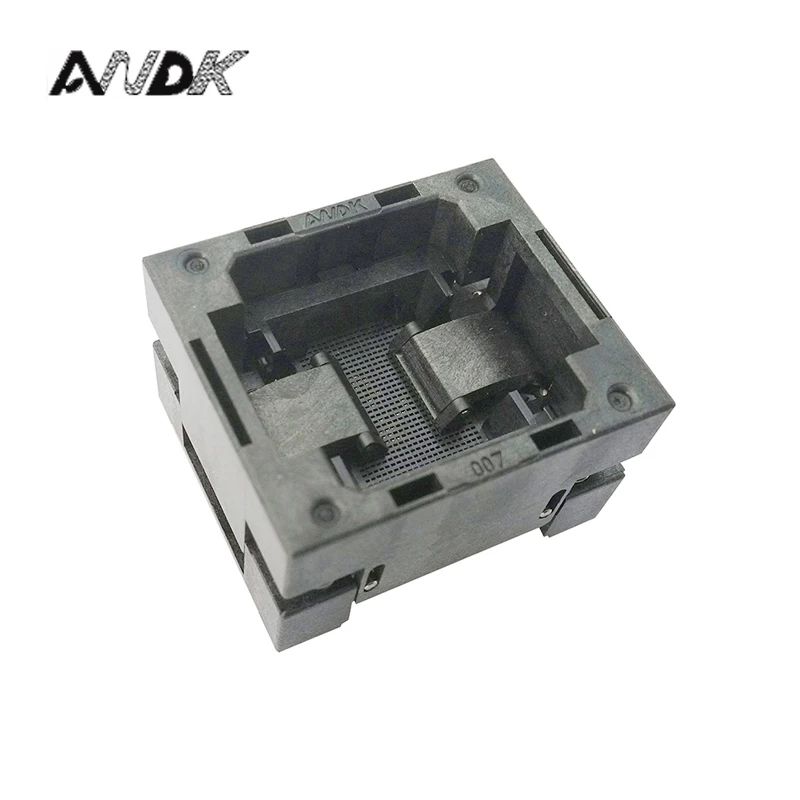 BGA141 OPEN TOP burn in socket pitch0.5mm IC size 11.5*13mm BGA141(11.5*13)-0.5-TP01NT BGA141 VFBGA141 burn in programmer socket
BGA141 OPEN TOP burn in socket pitch0.5mm IC size 11.5*13mm BGA141(11.5*13)-0.5-TP01NT BGA141 VFBGA141 burn in programmer socket