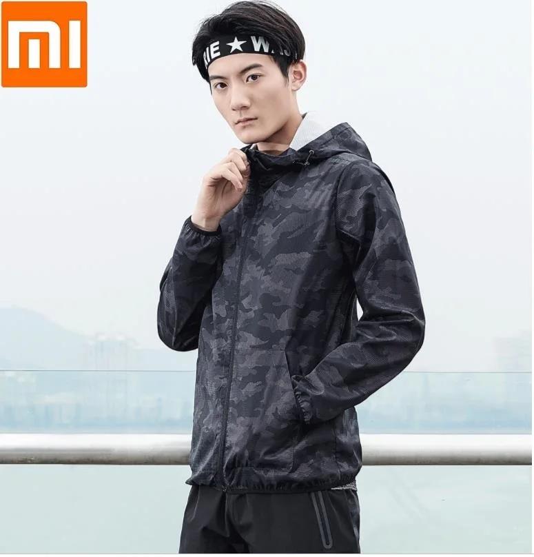 Xiaomi ULEEMARK men trend Camouflage Quick drying jacket Reflective printing YKK zipper Casual loose sweatshirt New
Xiaomi ULEEMARK men trend Camouflage Quick drying jacket Reflective printing YKK zipper Casual loose sweatshirt New