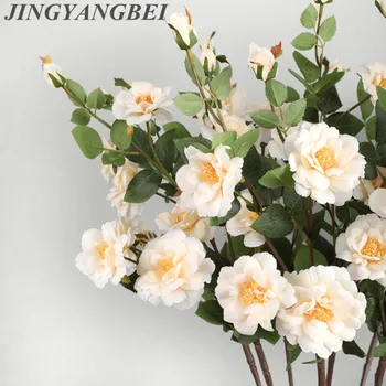 1Bouquet Artificial Chinese Rose Simulation 7 iceberg rose New House Home Wedding Festival Decoration Silk Craft Flowers
1Bouquet Artificial Chinese Rose Simulation 7 iceberg rose New House Home Wedding Festival Decoration Silk Craft Flowers