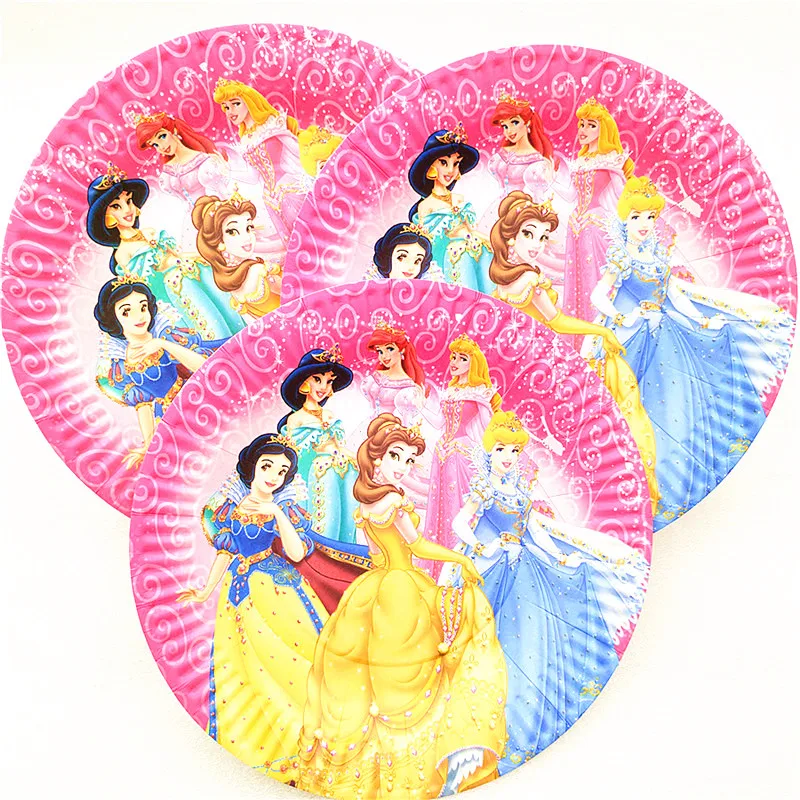 Party supplies cake plate six princess Belle theme 10pcs7 inch disposable tableware paper tray girl birthday party supplies
Party supplies cake plate six princess Belle theme 10pcs7 inch disposable tableware paper tray girl birthday party supplies