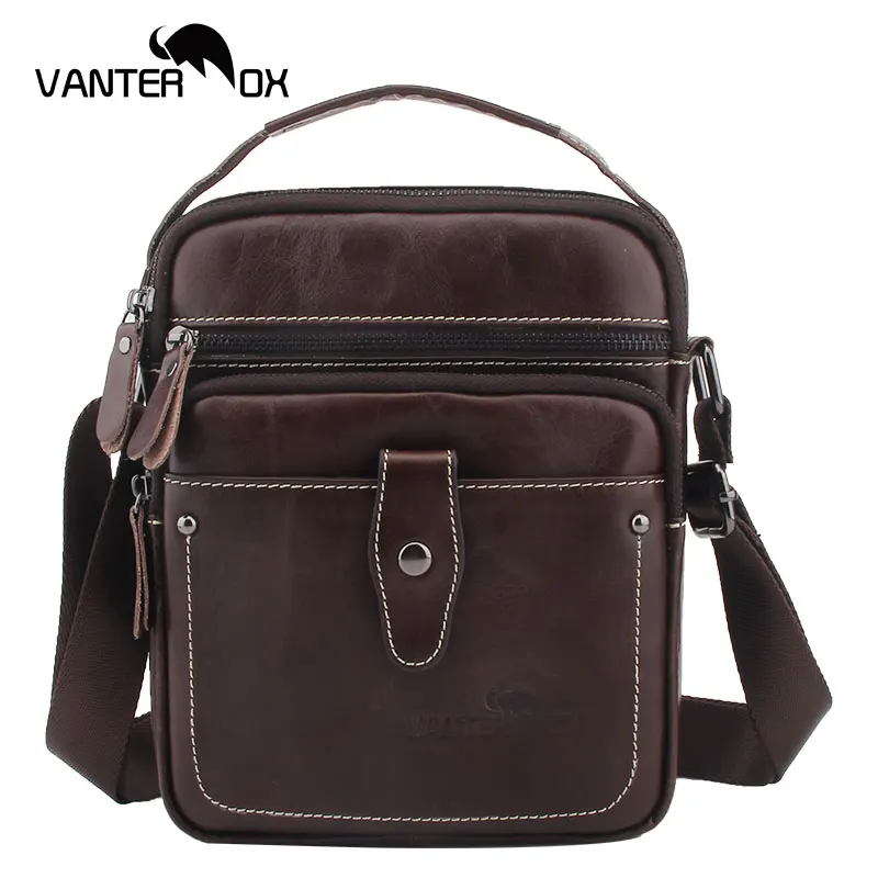 VANTER OX Men Cow Leather Messenger Bags Crossbody Business Casual Handbag Genuine Leather Shoulder Bag Large Capacity
VANTER OX Men Cow Leather Messenger Bags Crossbody Business Casual Handbag Genuine Leather Shoulder Bag Large Capacity