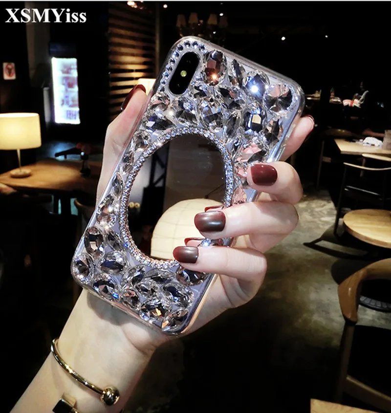 XSMYiss For Samsung S6 S7 S8 S9 S10 PLUS S10 Lite Note 5 8 9 Luxury Bling Crystal Diamond Mirror Soft Silicone Phone Case
XSMYiss For Samsung S6 S7 S8 S9 S10 PLUS S10 Lite Note 5 8 9 Luxury Bling Crystal Diamond Mirror Soft Silicone Phone Case
