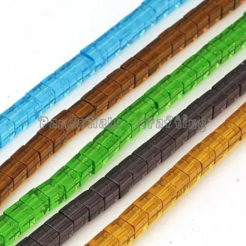 Glass Beads Strands, Cube, Mixed Color, about 6mm long, 6mm wide, 6mm thick, hole: 1mm
Glass Beads Strands, Cube, Mixed Color, about 6mm long, 6mm wide, 6mm thick, hole: 1mm