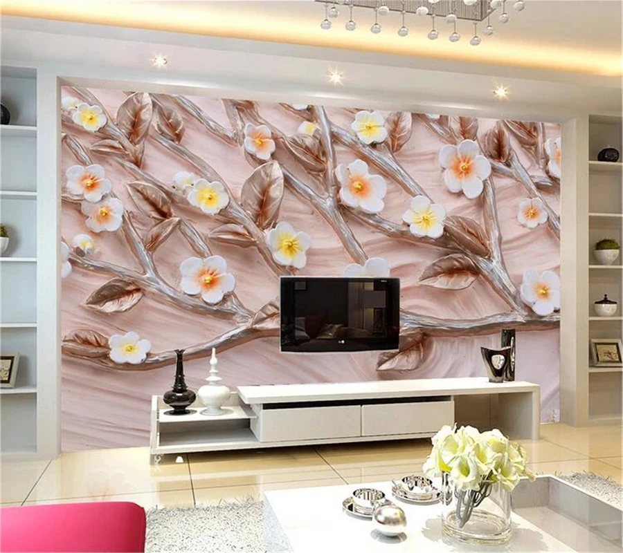 beibehang Custom wallpaper papel de parede 3D floral embossed background wall European decorative painting 3d background wall
beibehang Custom wallpaper papel de parede 3D floral embossed background wall European decorative painting 3d background wall