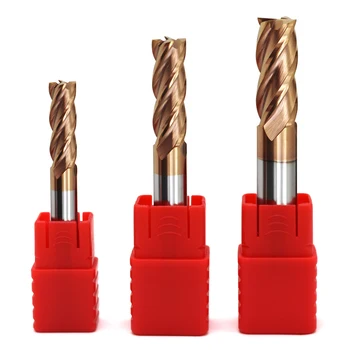 HRC60 4 Flute 1mm 1.5mm 2mm 2.5mm 3mm 4mm 5mm 6mm 8mm End Mill Cutting Alloy Carbide Milling Tungsten Steel Milling Cutter
HRC60 4 Flute 1mm 1.5mm 2mm 2.5mm 3mm 4mm 5mm 6mm 8mm End Mill Cutting Alloy Carbide Milling Tungsten Steel Milling Cutter