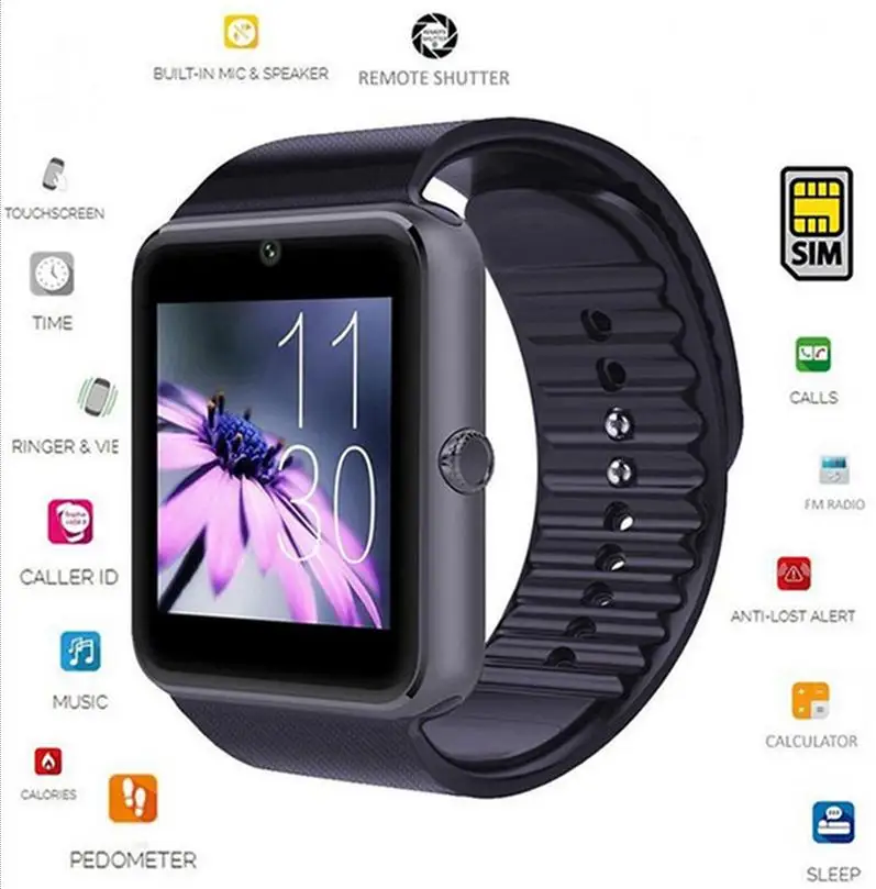 LATEST DZ09 Multifunction Bluetooth Smart Watch Camera SIM Slot For HTC Samsung Android Phone With Large Battery
LATEST DZ09 Multifunction Bluetooth Smart Watch Camera SIM Slot For HTC Samsung Android Phone With Large Battery