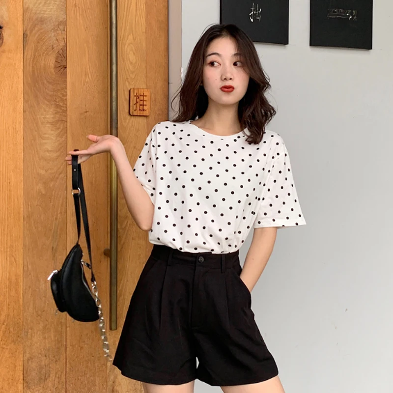 Women'S Tops Casual T-Shirts Jeans Short Sleeves Lightweight Slim Summer Soft Polyester Home Women
Women'S Tops Casual T-Shirts Jeans Short Sleeves Lightweight Slim Summer Soft Polyester Home Women