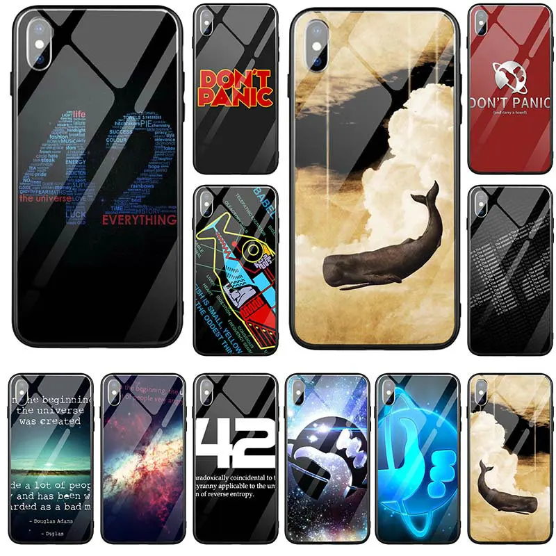 For iPhone 5 5S SE 7 6S 6 8 Plus X XR XS Max Slim Tempered Glass Mobile Phone Gifts Accessories Hitchhikers Guide To The Galaxys
For iPhone 5 5S SE 7 6S 6 8 Plus X XR XS Max Slim Tempered Glass Mobile Phone Gifts Accessories Hitchhikers Guide To The Galaxys
