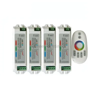 1X 2.4G touch RGB LED controller DC12-24V input 1PCS 2.4G RF remote controller + 4PCS 2.4G RGB controller free shipping
1X 2.4G touch RGB LED controller DC12-24V input 1PCS 2.4G RF remote controller + 4PCS 2.4G RGB controller free shipping