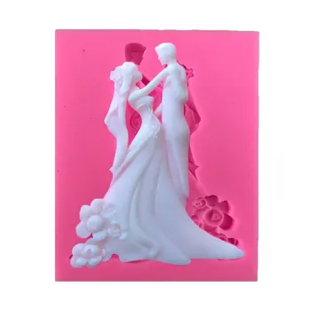 New Sugarcraft Wedding Silicone Mold Fondant Mold Cake Decorating Tools Chocolate Gum Paste Mold
New Sugarcraft Wedding Silicone Mold Fondant Mold Cake Decorating Tools Chocolate Gum Paste Mold