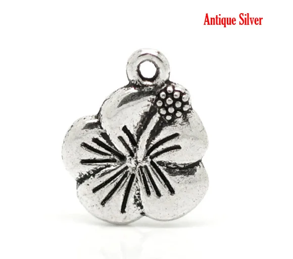 Zinc metal alloy Charm Pendants Flower Antique Silver 15mm( 5/8") x 12mm( 4/8"), 8 PCs new
Zinc metal alloy Charm Pendants Flower Antique Silver 15mm( 5/8") x 12mm( 4/8"), 8 PCs new