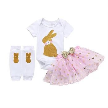 3PCS /SET Summer Newborn Baby Girl Clothes Short Sleeve Rabbit Printed Jumpsuit Baby Romper+Mesh Tutu Skirt+Leg Warmers
3PCS /SET Summer Newborn Baby Girl Clothes Short Sleeve Rabbit Printed Jumpsuit Baby Romper+Mesh Tutu Skirt+Leg Warmers