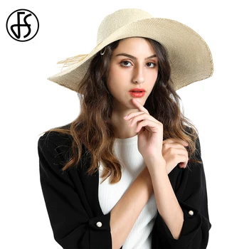 FS Leisure Beach Floppy Sun Hats For Women With Big Brim Straw Hat Ladies Vacation 2019 Fashion Summer Outdoor Sunhat Gorras
FS Leisure Beach Floppy Sun Hats For Women With Big Brim Straw Hat Ladies Vacation 2019 Fashion Summer Outdoor Sunhat Gorras