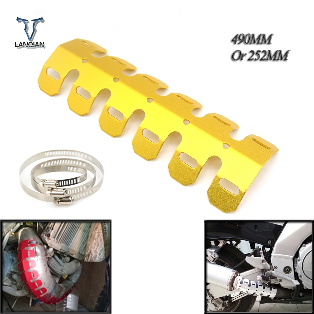 Dirt bike Motorcycle Exhaust Muffler Pipe Guard Heat Shield Cover For yamaha WR250F WR450F WR250R/X SEROW225/250 TTR250
Dirt bike Motorcycle Exhaust Muffler Pipe Guard Heat Shield Cover For yamaha WR250F WR450F WR250R/X SEROW225/250 TTR250