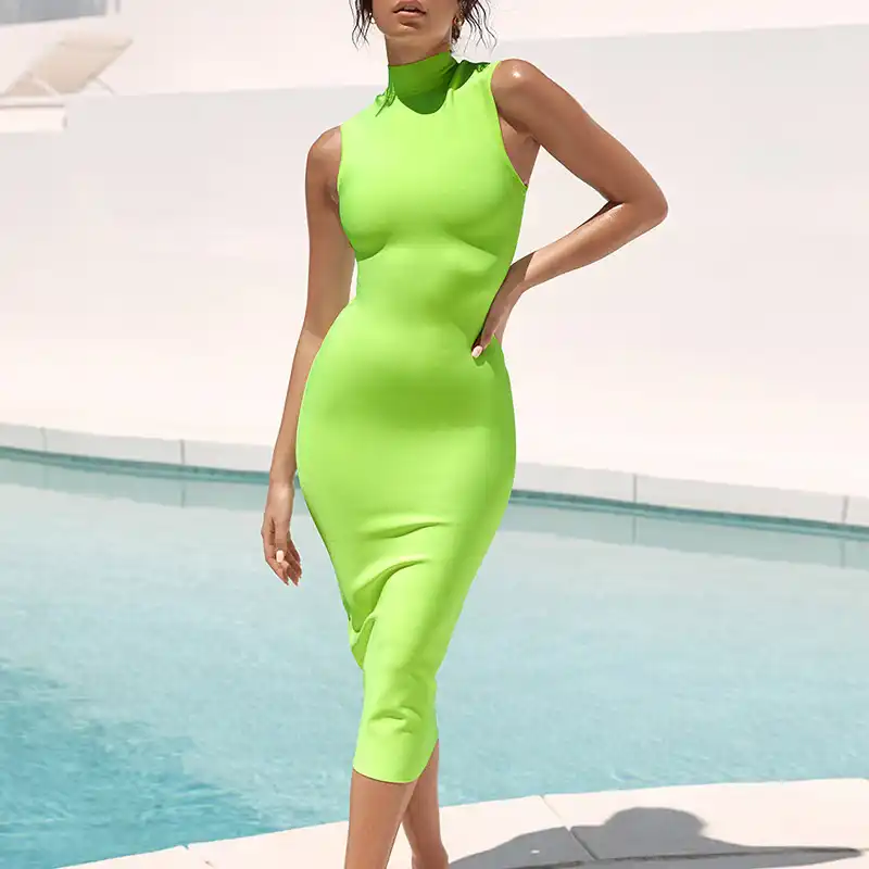 midi dress club factory
