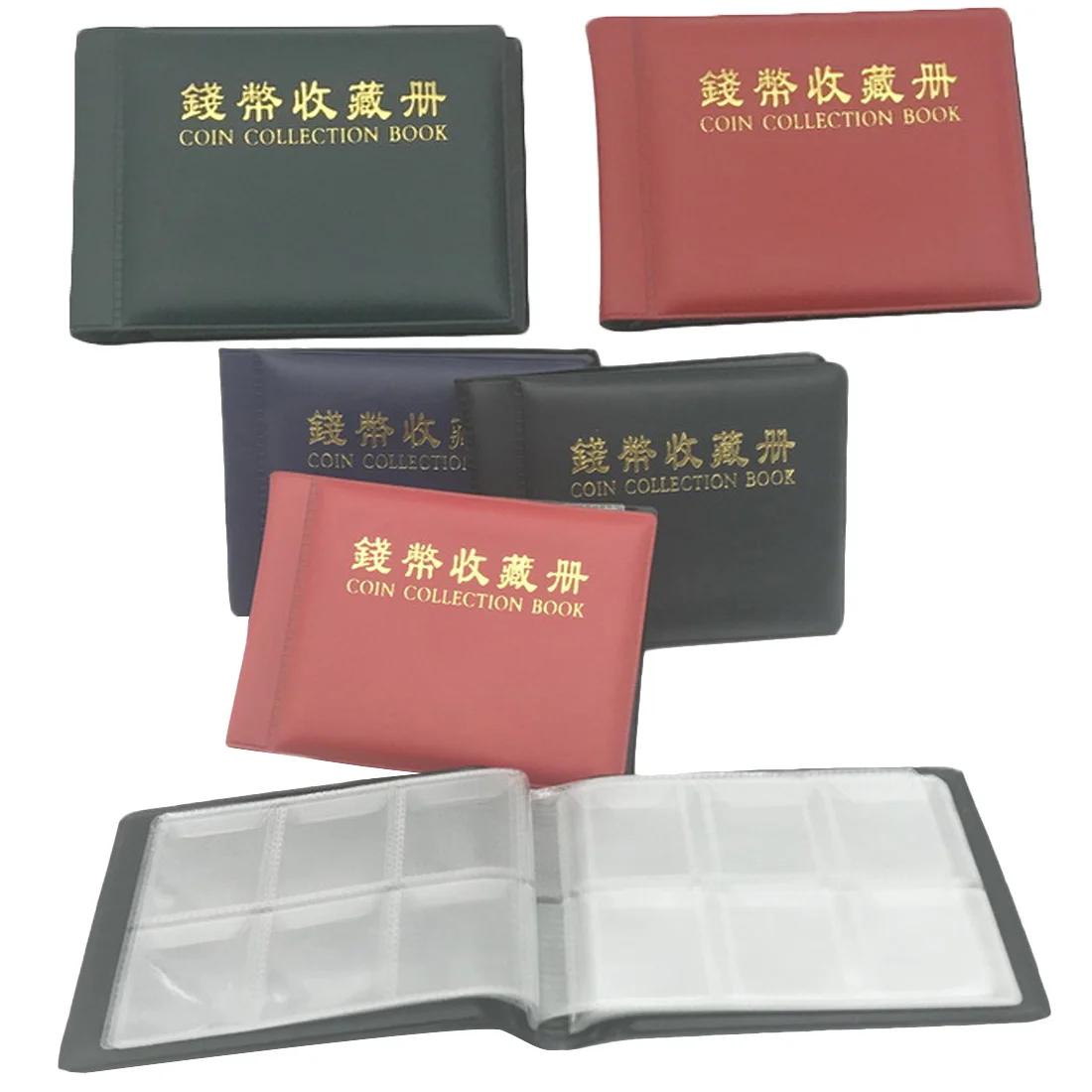 Money Coin Collection Album Holders Collection Storage Money Penny Pockets Banknotes Autograph Album 60 Pages
Money Coin Collection Album Holders Collection Storage Money Penny Pockets Banknotes Autograph Album 60 Pages