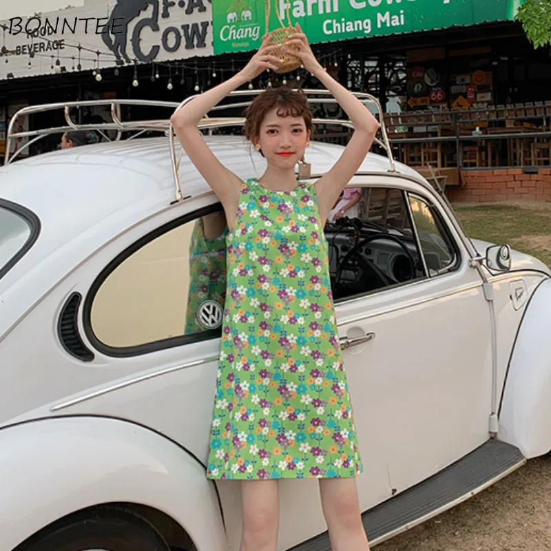 Dress Women Sweet Girls Kawaii Printed Simple Daily All-match Korean Style Slim Lovely Leisure Womens Ladies Hhigh-quality 2019
Dress Women Sweet Girls Kawaii Printed Simple Daily All-match Korean Style Slim Lovely Leisure Womens Ladies Hhigh-quality 2019