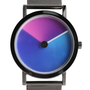 Men's Watch Unique Vortex Fashion Gradient Color Clock Women Ultra Thin Mesh Band Young People's Aurora Rotating Quartz Watches
Men's Watch Unique Vortex Fashion Gradient Color Clock Women Ultra Thin Mesh Band Young People's Aurora Rotating Quartz Watches