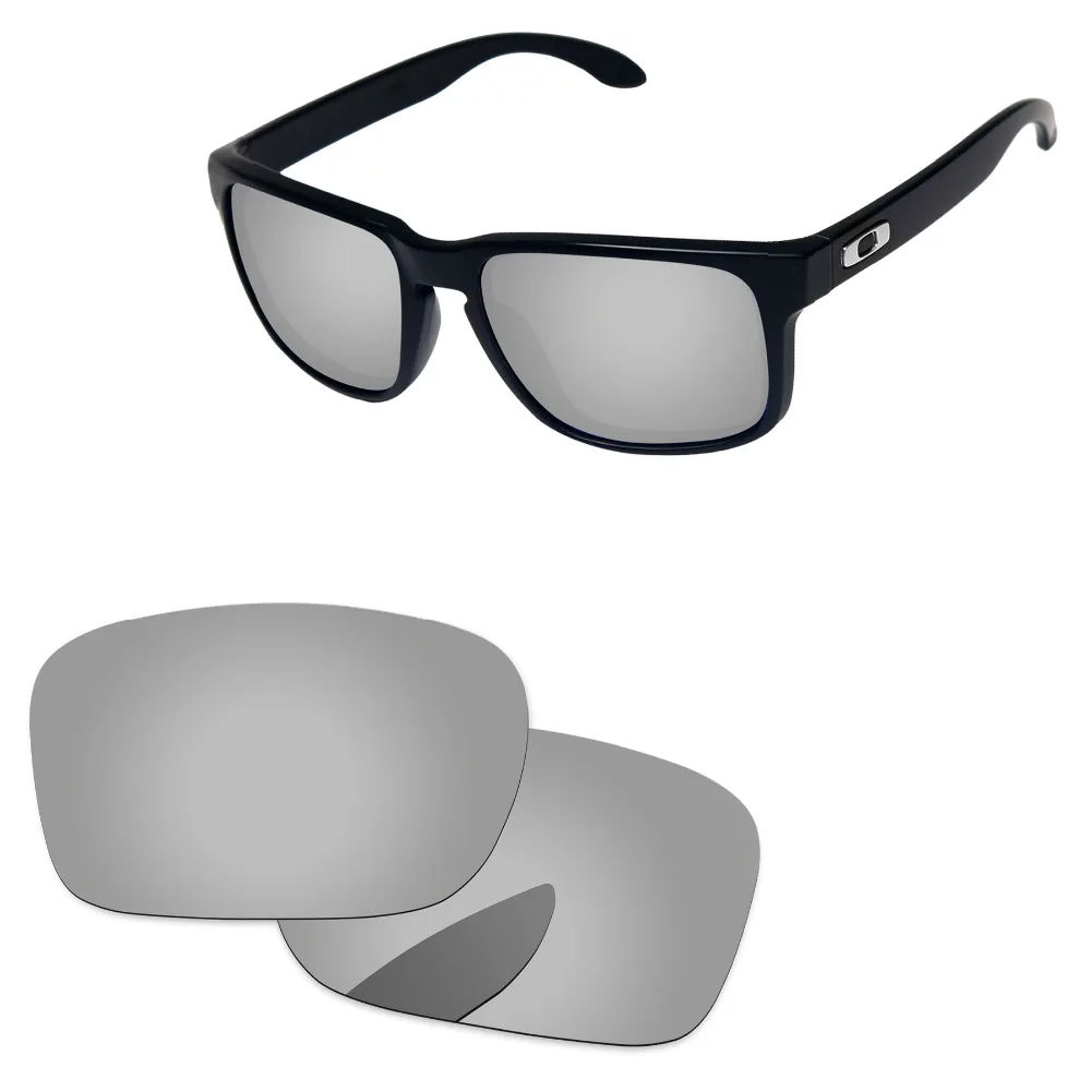 Chrome Silver Mirror Polarized Replacement Lenses for Authentic Holbrook Sunglasses 100% UVA & UVB Protection
Chrome Silver Mirror Polarized Replacement Lenses for Authentic Holbrook Sunglasses 100% UVA & UVB Protection