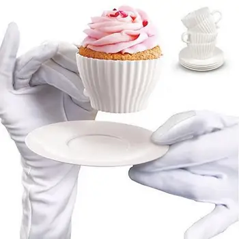 White Cup and Saucers Set Silicone Cupcake Molds Baking Cakes Muffin Mould Pudding Cup 40 sets/lot
White Cup and Saucers Set Silicone Cupcake Molds Baking Cakes Muffin Mould Pudding Cup 40 sets/lot