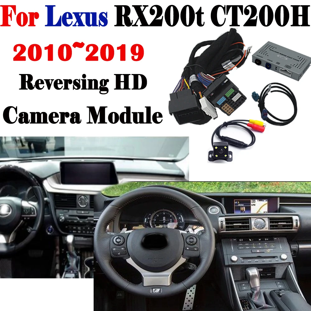 For Lexus RX200t CT200H 2010~2019 Front Camera Adapter Original Screen Monitor Parking Front Rear Camera Decoder
For Lexus RX200t CT200H 2010~2019 Front Camera Adapter Original Screen Monitor Parking Front Rear Camera Decoder