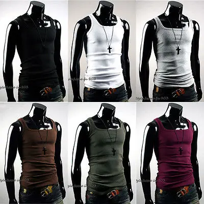 2018 New Brand mens Slim Fit Undershirt Plain Basic Vest undershirt Clothing Bodybuilding Fitness tops
2018 New Brand mens Slim Fit Undershirt Plain Basic Vest undershirt Clothing Bodybuilding Fitness tops