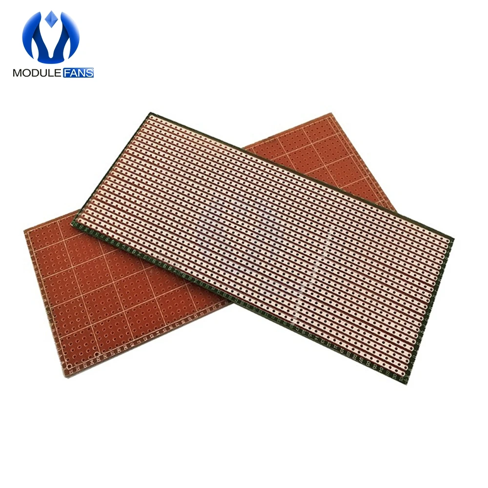 10PCS 6.5X14.5CM 2.54 MM 2.54MM Single-sided Perforated Green Oil Universal Electric Board Multi-function Experiment
10PCS 6.5X14.5CM 2.54 MM 2.54MM Single-sided Perforated Green Oil Universal Electric Board Multi-function Experiment