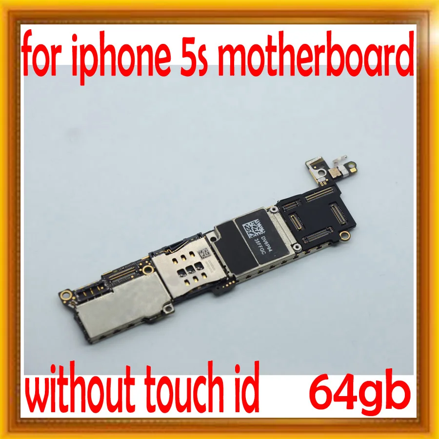 with IOS System for iPhone 5S Motherboard without Touch ID,64gb for iphone 5S Logic boards with Full unlocked,100% Original
with IOS System for iPhone 5S Motherboard without Touch ID,64gb for iphone 5S Logic boards with Full unlocked,100% Original