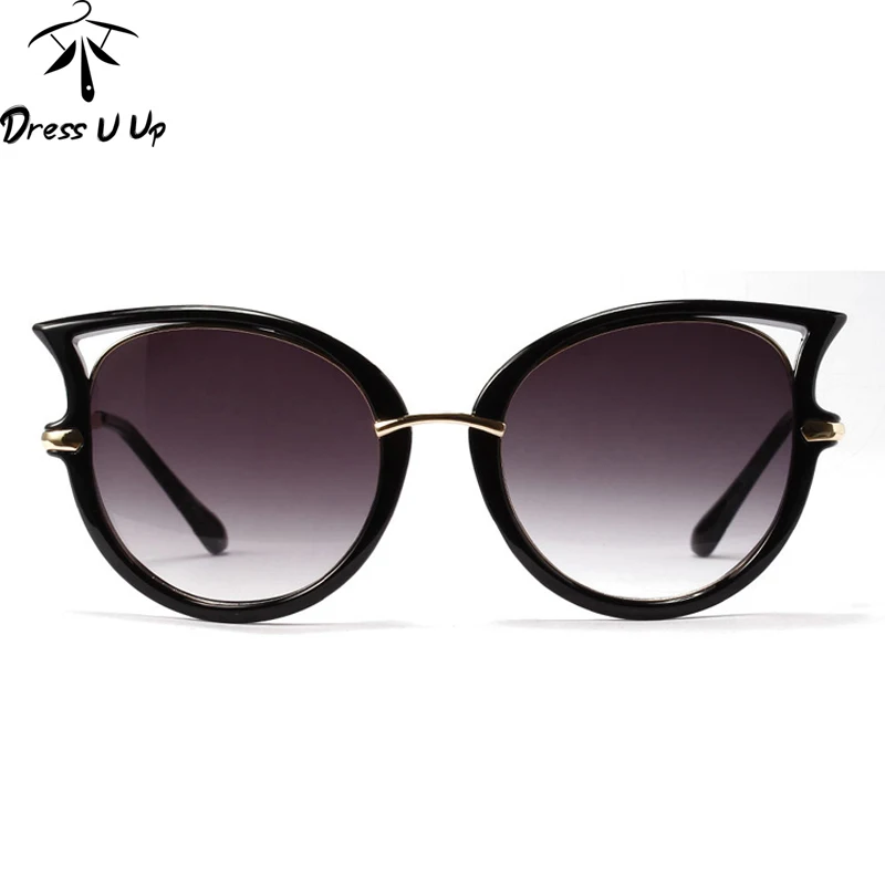DRESSUUP Metal Frame Sexy Sunglasses Women Brand Design Cat Eye Sun Glasses Woman Oculos De Sol Feminino Gafas lunette de soleil
DRESSUUP Metal Frame Sexy Sunglasses Women Brand Design Cat Eye Sun Glasses Woman Oculos De Sol Feminino Gafas lunette de soleil