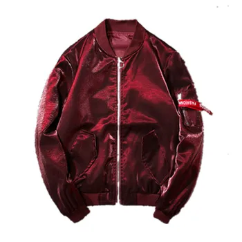 New Fligh Bomber Jacket Men 2017 New Print Pilot Male Jacket Coat Zipper Fashion bright Outwear coat
New Fligh Bomber Jacket Men 2017 New Print Pilot Male Jacket Coat Zipper Fashion bright Outwear coat