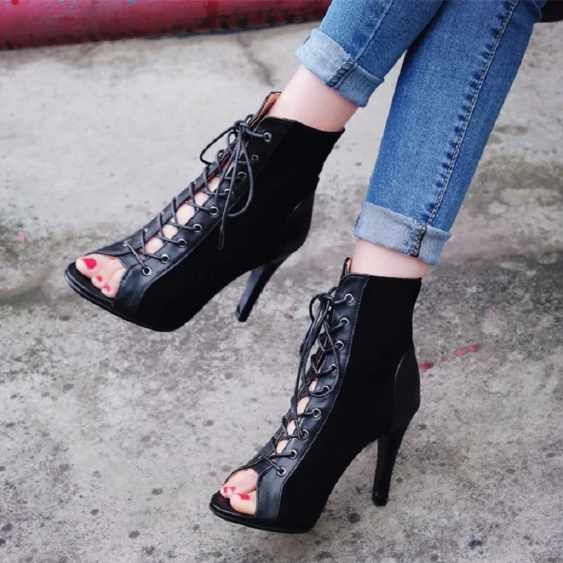 2019 spring new stiletto high heel fish mouth sandals with denim women's sandals
2019 spring new stiletto high heel fish mouth sandals with denim women's sandals